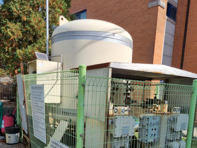 단독주택 단지내에 이미 설치하여 사용중인 용기