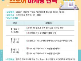 화성산업진흥원, ‘2023년 온라인 홍보·마케팅 교육 1회차’ 수강생 모집 기사 이미지