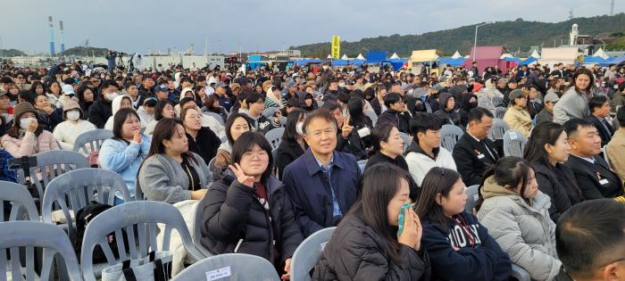 이동현 평택대학교 총장과 자녀 사진주간시민광장 제공
